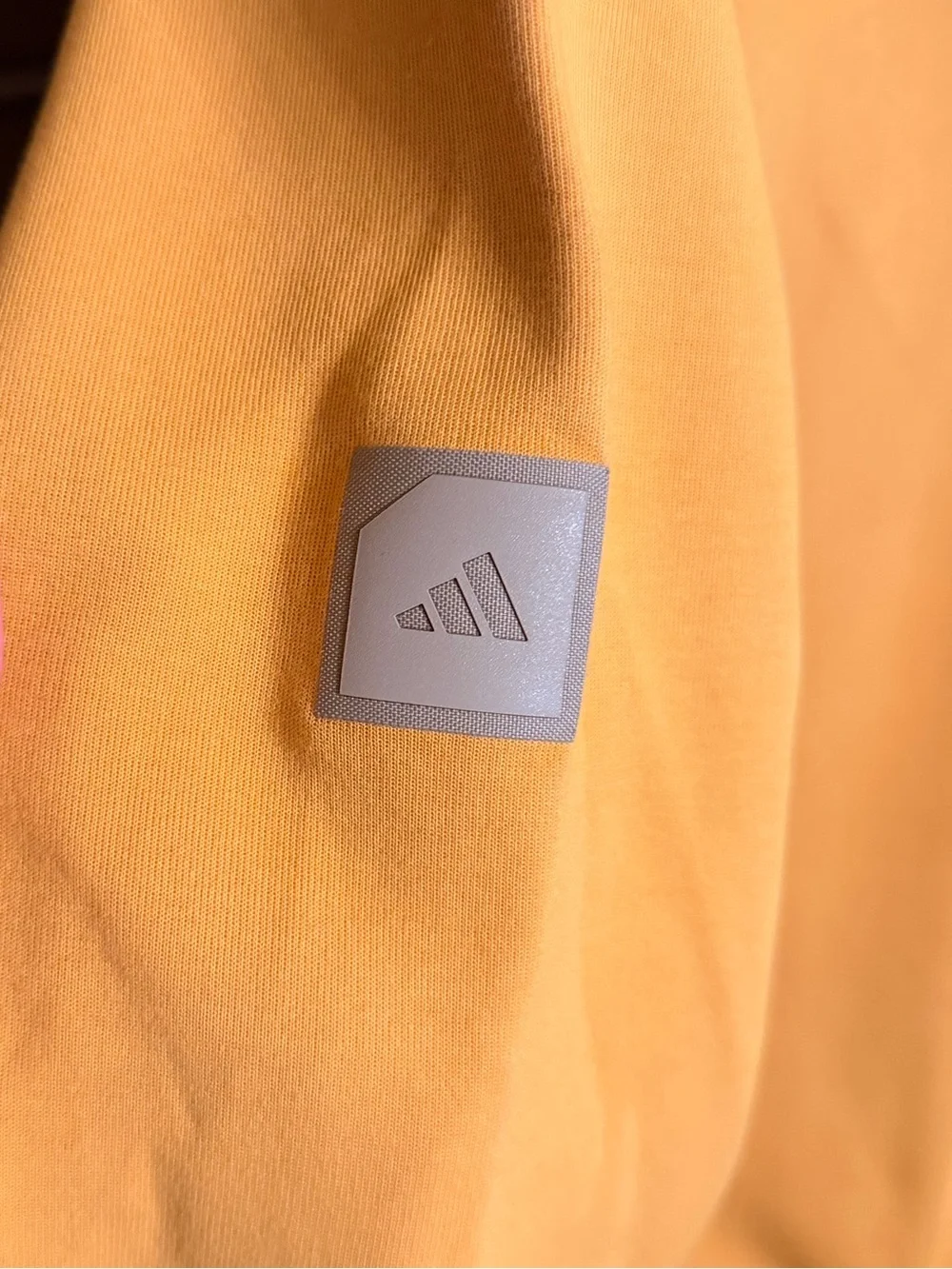 Adidas Anti 3-Putt Hoodie Adicross Golf Mustard Yellow HZ3235 Mens Size Large